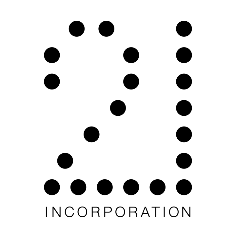 ロゴ：株式会社21インコーポレーション
