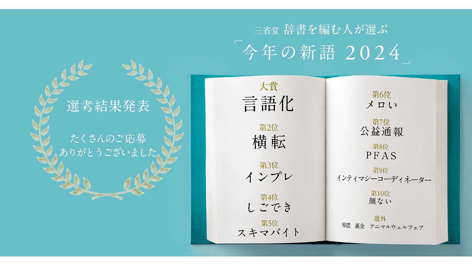 三省堂の新語2024大賞は「言語化」に決定！ 自己分析や志望動機に悩むあなたに効く言語化本とは？